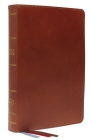 KJV, Preaching Bible, Premium Calfskin Leather, Brown, Comfort Print By Thomas Nelson Cover Image