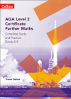 AQA Level 2 Certificate Further Maths Complete Study and Practice (5-9) By Trevor Senior Cover Image