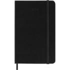 Moleskine 2024 Vertical Weekly Planner, 12M, Pocket, Black, Hard Cover (3.5 x 5.5) By Moleskine Cover Image