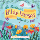 The Illustrated Bible Verses Wall Calendar 2021 Cover Image