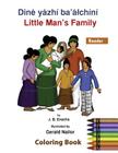Little Man's Family Coloring Book: The Reader Cover Image