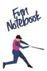 Fun Notebook: Boys Books - Mini Composition Notebook - Ages 6 -12 - Baseball Book for Boys By Simple Planners and Journals Cover Image