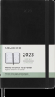Moleskine 2023 Weekly Horizontal Planner, 12M, Large, Black, Hard Cover (5 x 8.25) Cover Image