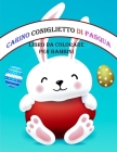 Libro da colorare coniglietto di Pasqua carino per bambini By Deeasy Books Cover Image