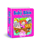 The Baby Bible Storybook for Girls (The Baby Bible Series) By Robin Currie, Constanza Basaluzzo (Illustrator) Cover Image
