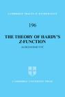 The Theory of Hardy's Z-Function (Cambridge Tracts in Mathematics #196) By Aleksandar IVIC Cover Image