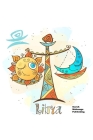 Libra: Zodiac Sketch Pad 120 Pages Of Boarder Plain Paper To Draw On For Kids By Sarah Midrange Publishing Cover Image