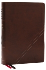 Nkjv, Word Study Reference Bible, Leathersoft, Brown, Red Letter, Comfort Print: 2,000 Keywords That Unlock the Meaning of the Bible By Thomas Nelson Cover Image