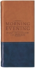Morning and Evening - Matt Tan/Blue (Daily Readings) Cover Image