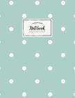 Notebook: Beautiful mint polkadot Scandinavian design ★ Personal notes ★ Daily diary ★ Office supplies 8.5 x 1 By Paper Juice Cover Image