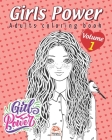 Girls power - volume 1: Coloring book for adults (Mandalas) - Anti stress - 25 coloring illustrations. By Dar Beni Mezghana (Editor), Dar Beni Mezghana Cover Image