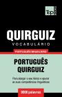 Vocabulário Português Brasileiro-Quirguiz - 9000 palavras By Andrey Taranov Cover Image