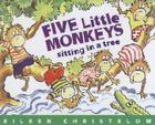 Five Little Monkeys Sitting in a Tree Book & Cd (A Five Little Monkeys Story) By Eileen Christelow, Eileen Christelow (Illustrator) Cover Image