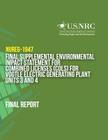 Final Supplemental Environmental Impact Statement for Combined Licenses (COLs) for Vogtle Electric Generating Plant Units 3 and 4 By U. S. Nuclear Regulatory Commission Cover Image