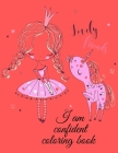I am confident coloring book By Cristie Publishing Cover Image