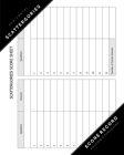 Matthew D. Publishing Scattergories Score Record: Scattergories Game Sheet Keeper for Keep Track of Who's Ahead In Your Favorite Creative Thinking Cat By Matthew D. Publishing Cover Image