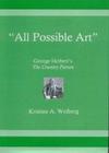 'All Possible Art': George Herbert's the Country Parson By Kristine A. Wolberg Cover Image
