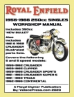 ROYAL ENFIELD 1956-1966 250cc CRUSADER SERIES & 350cc 'NEW BULLET' FACTORY WORKSHOP MANUAL & PARTS MANUAL Cover Image