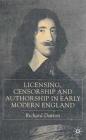 Licensing, Censorship and Authorship in Early Modern England: Buggeswords By R. Dutton Cover Image
