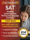 SAT Reading Comprehension, Writing and Language, and Essay Prep Book: Study Guide with 3 SAT English Practice Tests [2nd Edition] Cover Image