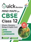 Quick Revision MINDMAPS for CBSE Class 12 Physics Chemistry Biology & English Core Cover Image