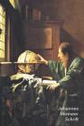 Johannes Vermeer Schrift: de Astronoom - Ideaal Voor School, Studie, Recepten of Wachtwoorden - Stijlvol Notitieboek Voor Aantekeningen - Artist By Studio Landro Cover Image