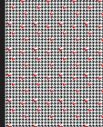 Houndstooth and Hearts 5 X 5 Graph Paper Notebook By Empire Ruhl Cover Image