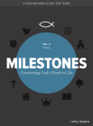 Milestones: Volume 2 - Jesus: Connecting God's Word to Life Volume 2 By Lifeway Students Cover Image