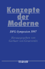 Konzepte Der Moderne: Dfg-Symposion 1997 (Germanistische Symposien) By Gerhart Von Graevenitz (Editor) Cover Image