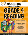 Mad Libs Workbook: Grade 4 Reading: World's Greatest Word Game (Mad Libs Workbooks) By Wiley Blevins, Mad Libs Cover Image