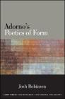 Adorno's Poetics of Form Cover Image
