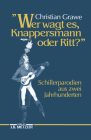 Wer Wagt Es, Knappersmann Oder Ritt?: Schiller-Parodien Aus Zwei Jahrhunderten By Christian Grawe (Editor) Cover Image