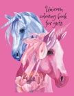 Unicorn coloring book for girls By Cristie Dozaz Cover Image