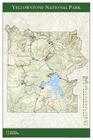 National Geographic Yellowstone National Park Wall Map (24 X 36 In) (National Geographic Reference Map) Cover Image