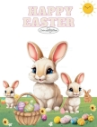 Happy Easter Coloring Book Cover Image