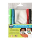 Junior Color Your Own Mask with Markers: Double Fold (2-Ply) 100% Cotton By Onyx & Green (Created by) Cover Image