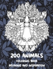 Zoo Animals - Coloring Book - Relaxing and Inspiration Cover Image