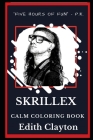 Skrillex Calm Coloring Book Cover Image