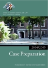 Case Preparation 2004/2005 (Blackstone Bar Manual) Cover Image