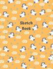 Sketch Book: Cute Baby Unicorn Sketchbook for Kids, Doodle, Draw and Sketch - Vol 5 - 8.5 X 11 - 120 Pages By Kreative Fun Cover Image