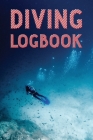 Diving Logbook: Red & White Scuba Diving Log Book to Log your Dives By White Sea Books Cover Image