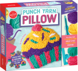 Punch Yarn Pillow [With 32 Page Book and Yarn, Burlap, Felt, Frame, Clips, and Stuffing] By Klutz (Created by) Cover Image