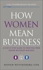 How Women Mean Business Cover Image