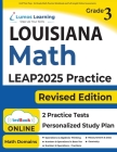 LEAP Test Prep: 3rd Grade Math Practice Workbook and Full-length Online Assessments: LEAP Study Guide By Lumos Learning Cover Image