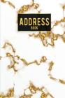 Address Book: Small Address Book - Premium Golden Marble - Address Book With Tabs 6