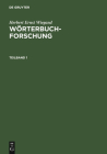 Herbert Ernst Wiegand: Wörterbuchforschung. Teilband 1 Cover Image