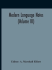 Modern Language Notes (Volume III) Cover Image