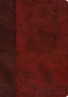 ESV Study Bible (Trutone, Burgundy/Red, Timeless Design, Indexed)  Cover Image