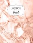 Sketch Book: Marble Sketchbook Scetchpad for Drawing or Doodling Notebook Pad for Creative Artists #9 Rose Gold By Avenue J. Artist Series Cover Image