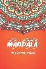 Mandala 100 AMAZING PAGES: Mandala drawing Book / Mandala Coloring Book Gift, 120 Pages, 6x9, Soft Cover, Matte Finish By Bemandala Book Gift Idea Publishing Cover Image